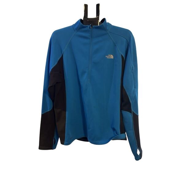 The North Face Other - The North Face Blue 1/4 Zip- Up Jacket Men's size L